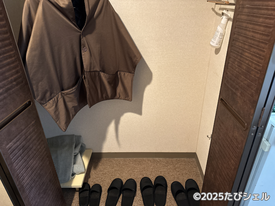 メルキュール裏磐梯リゾート&スパ ホテル レビュー 部屋 クローゼット